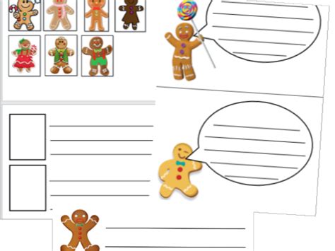 The Gingerbread Man Writing Formats Teaching Resources