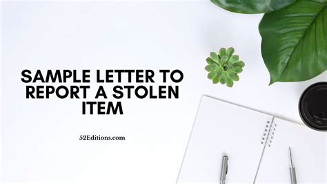 In today's world of electronic fraud, if just the credit card account number itself is stolen and the theft is reported before any charges are made, federal law guarantees that the cardholder has a zero liability. Sample Letter To Report a Stolen Item // FREE Letter Templates