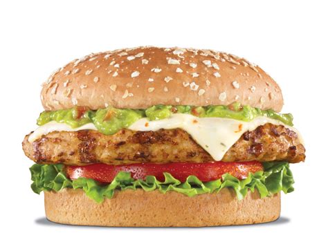 Great Eats Hawaii Carl S Jr Charbroiled Turkey Burger With Guacamole