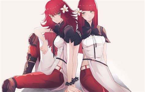 Devola And Popola Nier And More Drawn By Weiss Danbooru