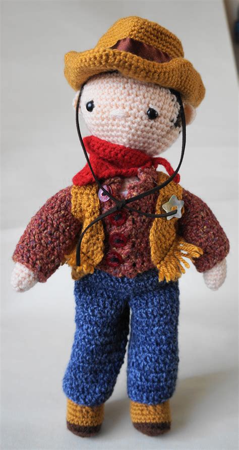 The Cowboy My Little Crochet Doll