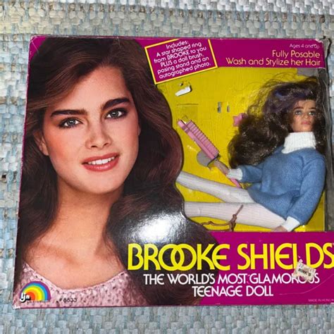 Vintage 1982 Ljn Brooke Shields The Worlds Most Glamorous Teenage Doll 8833 2199 Picclick