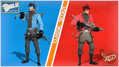 Artstation Team Fortress Classic Scout