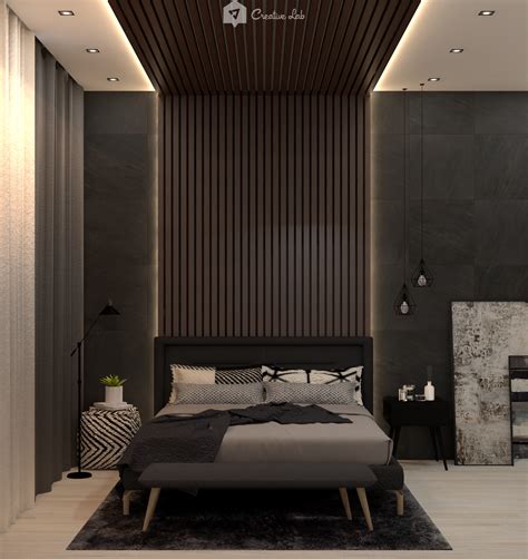 Modern Black Bedroom By Creative Lab Malaysia Modern Black Bedroom