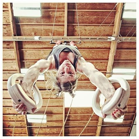 Julie Foucher Doing Handstand On Rings Crossfit Photography Crossfit