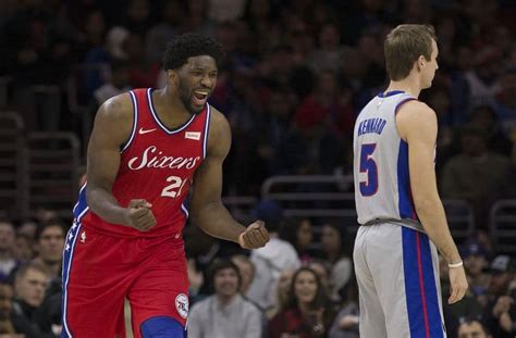 Watch Sixers Jojo Have His Way 22 And 10 In Win Over Mavs Fast Philly Sports
