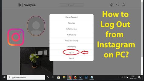 The instagram panel will be added instantly, and its mobile website will open in the web panel. How to Log Out from Instagram on PC? - YouTube