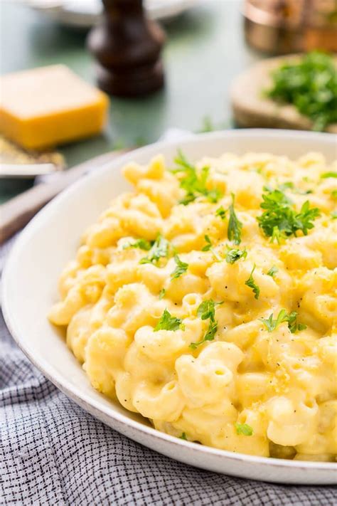 this really is the best ever creamy mac and cheese made with sharp cheddar … creamy mac and