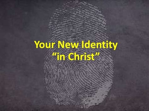 Your New Identity