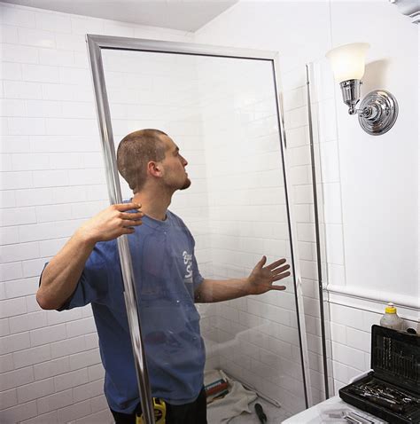 how to install a shower door shower doors glass shower enclosures shower