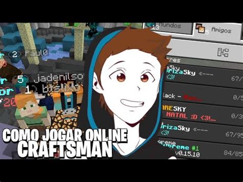 INCRÍVEL Como Jogar Online No Craftsman em 2022 Atualizado YouTube
