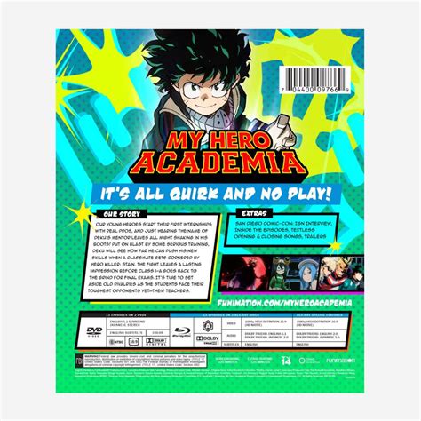 Achetez Bluray My Hero Academia Season 02 Part 02 Blu Raydvd