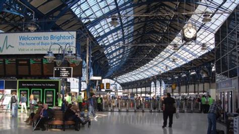 Brighton Railway Station Improvement Work Starts Bbc News