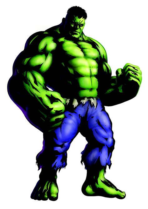 Incredible Hulk Artwork For Marvel Vs Capcom 3