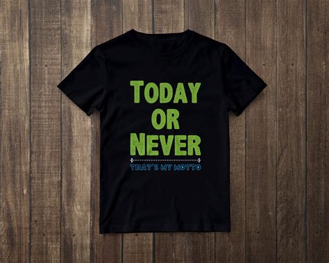 T Shirt Design With Quote Behance