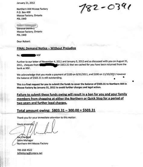 Banned from the Northern Store?