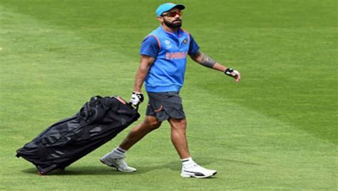 Icc Champions Trophy 2017 Virat Kohli Opts For Red Ball Throwdowns To