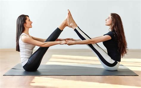 6 Fun Partner Yoga Poses To Try Today Journeys Of Yoga