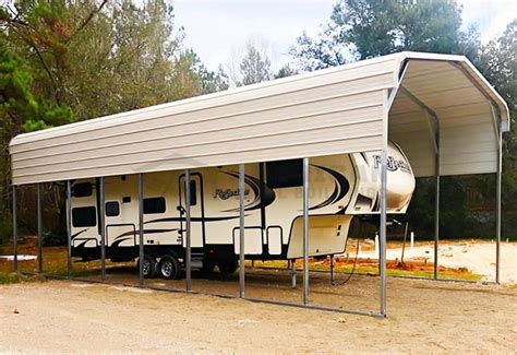 Rv Carports Custom Metal Rv Covers At The Best Prices And Sizes