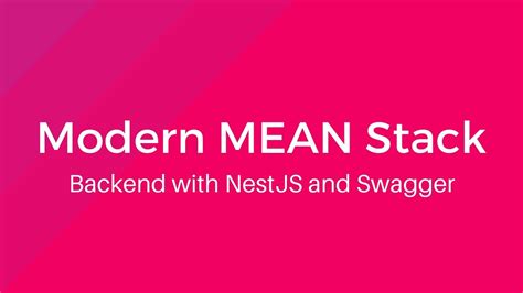 Modern Mean Stack Youtube