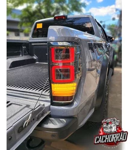 Lanterna Raptor Full Led Ford Ranger 2013 A 2022 Cristal Par à venda em