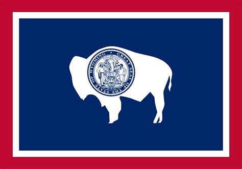 Flag Of Wyoming Meaning Colors And Buffalo Britannica