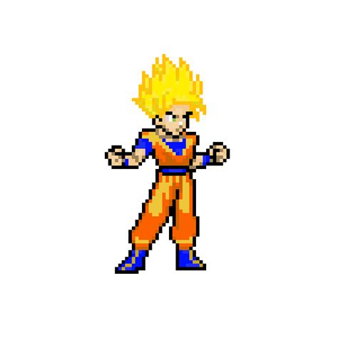 Pixilart Goku By Atobin0002