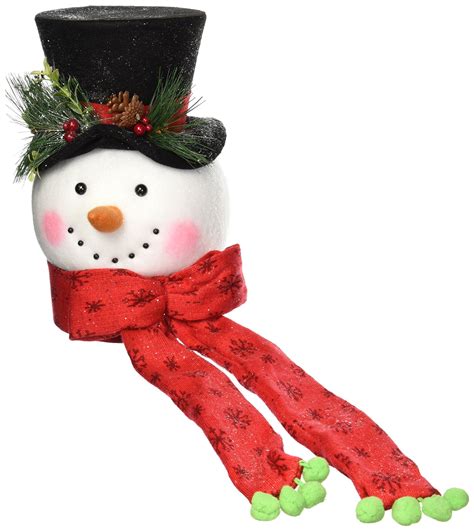 50 Snowman Tree Topper Youll Love In 2020 Visual Hunt