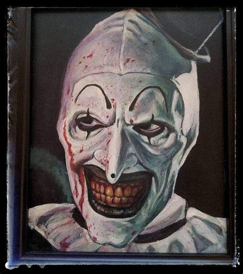 1920 x 1200, 192 kb. Art the Clown / Terrifier / David Howard Thornton | Scary paintings, Creepy paintings, Clown ...