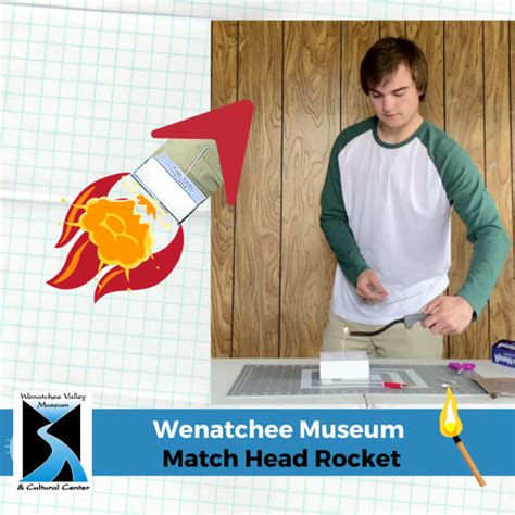 Makerspace Tutorial Match Head Rocket Wenatchee Valley Museum