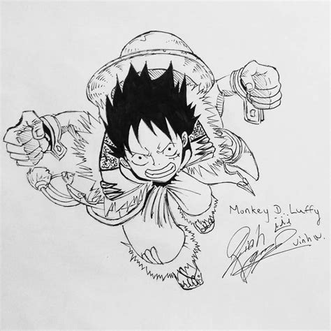 Luffy Fanart By Iatenoodles Fan Art Luffy Art