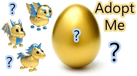 Hatching A Legendary Golden Egg Pet Adopt Me Roblox Youtube
