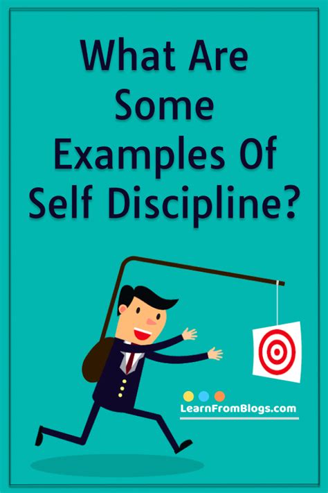 What Are Some Examples Of Self Discipline Habits