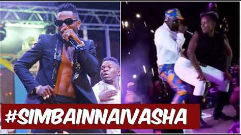 Simbainnaivasha Performance Ya Diamond Platnumz Usiku Wa Mwaka Mpya Naivasha Kenya Youtube