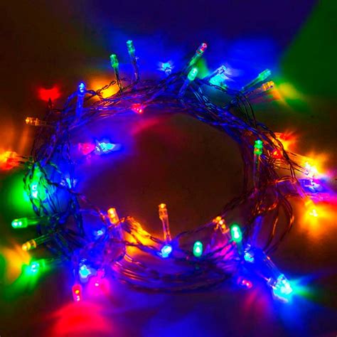 These come in solar or battery powered versions. ALEKO 50 LED Multi-Color Battery-Operated String Lights ...