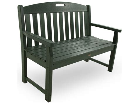 Trex® Outdoor Furniture™ Yacht Club Recycled Plastic 48 Bench Trxtxb48