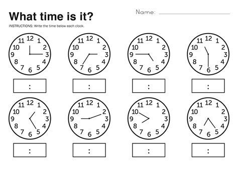 Time Worksheet Grade 3 Grade 3 Clock Worksheet Kidschoolz