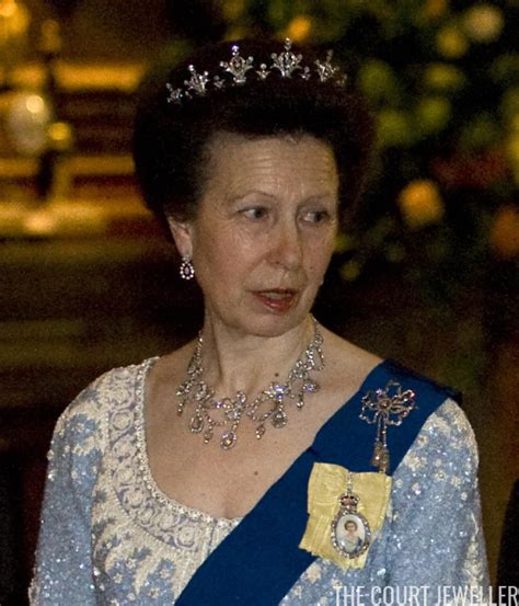 Princess Anne S Festoon Tiara The Court Jeweller Princess Anne Princess Royal Tiaras