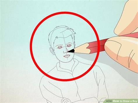 How To Draw A Boy 14 Steps With Pictures Wikihow