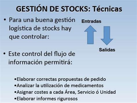 Gestión De Inventarios Y Stock En El área Farmaceutica