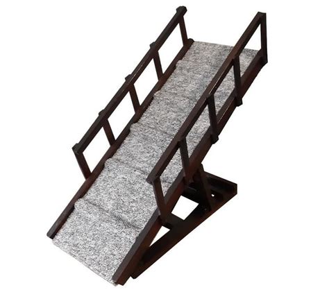 Pet Ramp With Foldable Rails 4 Height Levels Adjustable Etsy In 2021