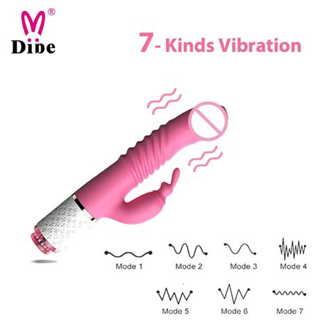 dibe silicone rabbit vibrators 7 speed vagina sucking massager female masturbation vibrating