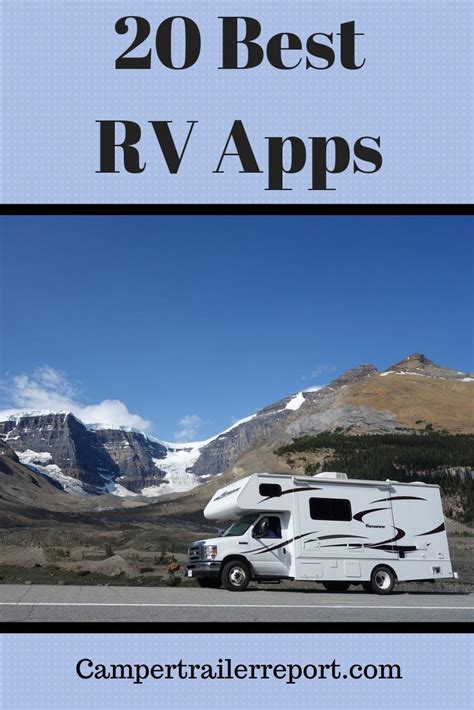 Planning a camping trip this summer? 20 Best RV Apps for You | Rv apps, Rv, Rv camping checklist