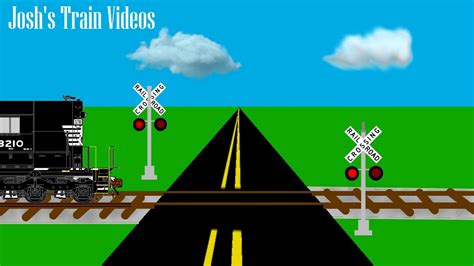 Animated Railroad Crossings 2 Youtube