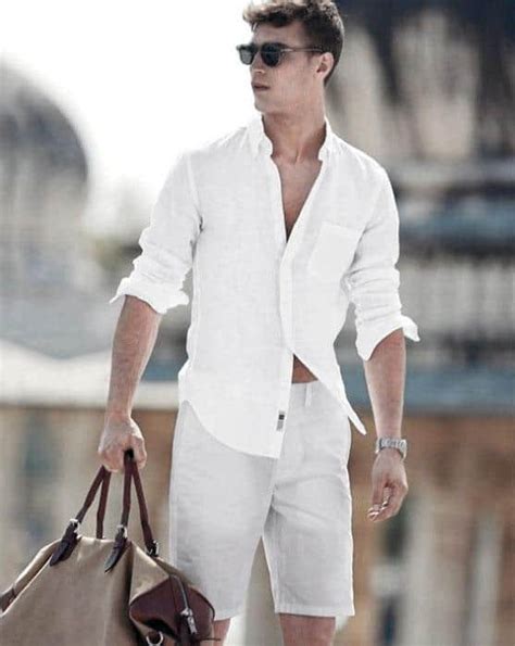 40 All White Outfits For Men 2024 Style Guide
