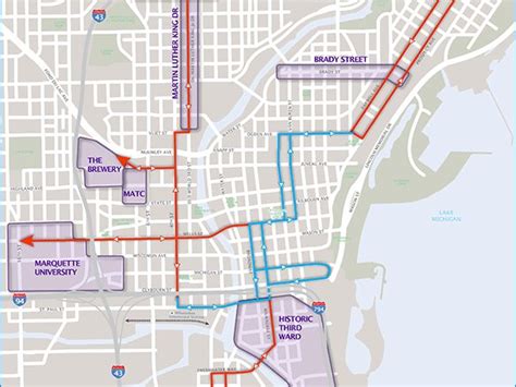 The Official Milwaukee Streetcar Route Onmilwaukee