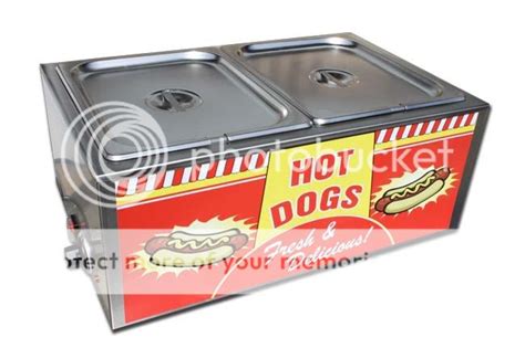 Commercial Hot Dog Steamer And Bun Warmer Ebay