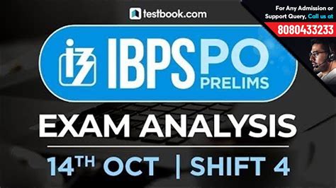 Ibps Po Prelims Exam Analysis Th October Shift Live From