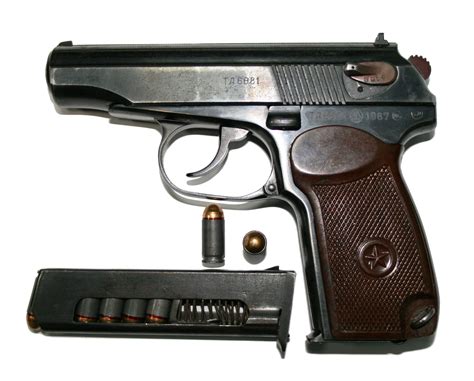 The 9x18mm Makarov Pistol Also Known As The Pm Or Pistolet Makarova