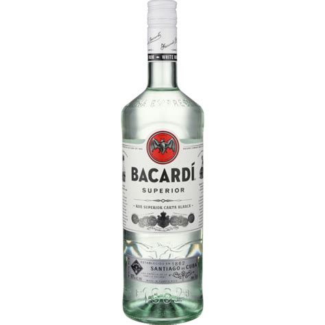 Bacardi Light Rum Superior 80 1 L Wine Online Delivery